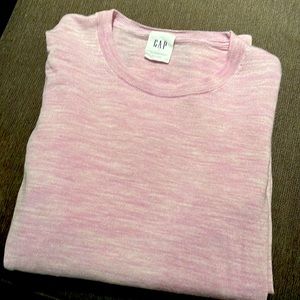 Gap crewneck light lavender merino wool sweater